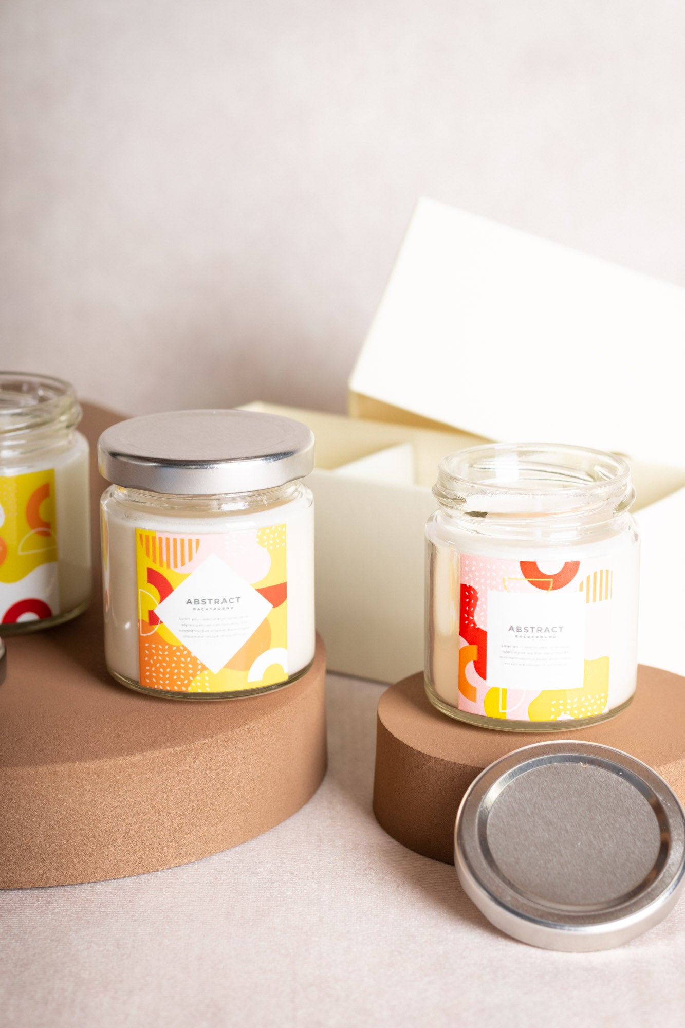 SoyLite Trio: Branded Mini Candle Collection