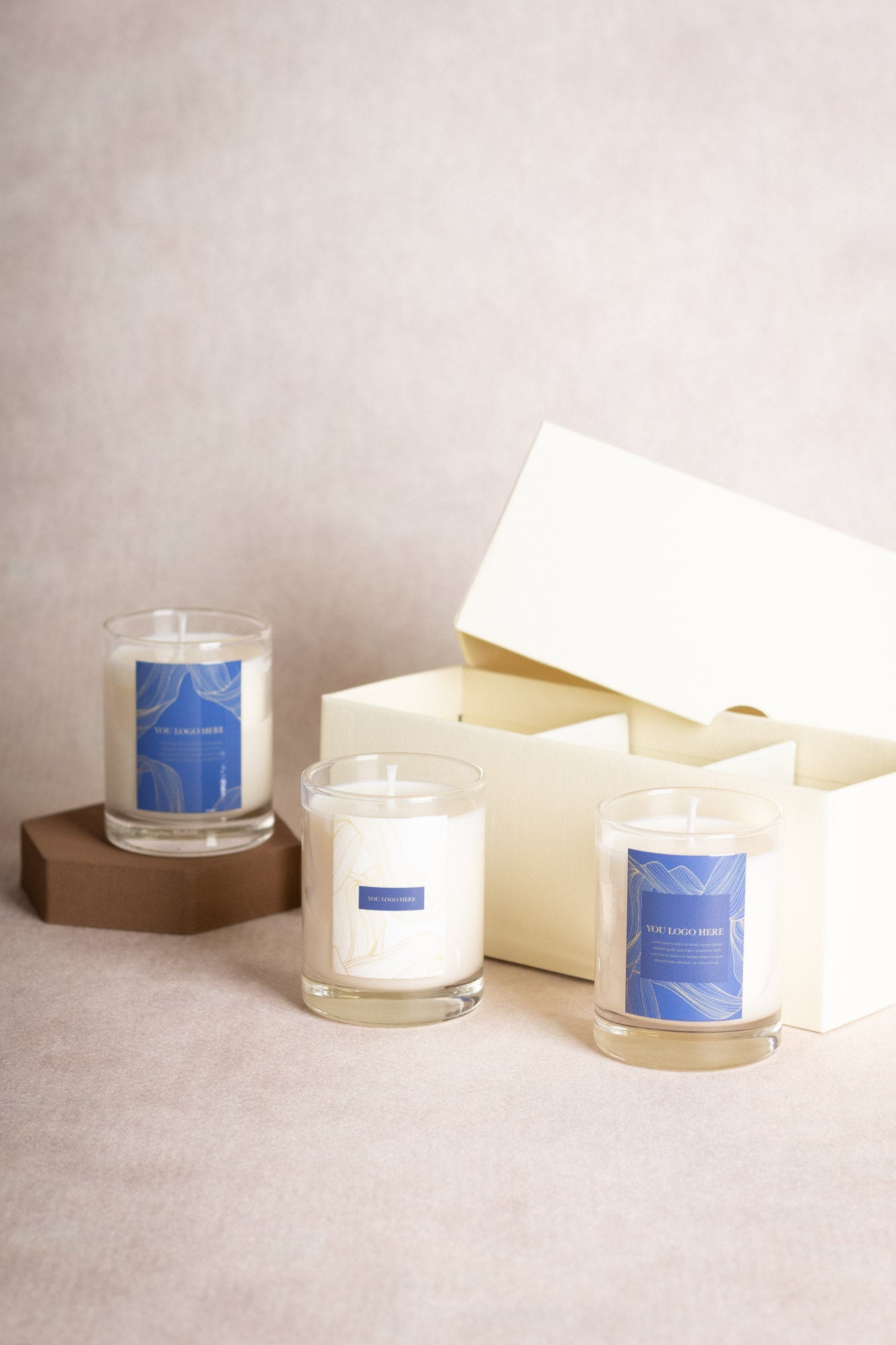 BrandBloom Votive Trio Set