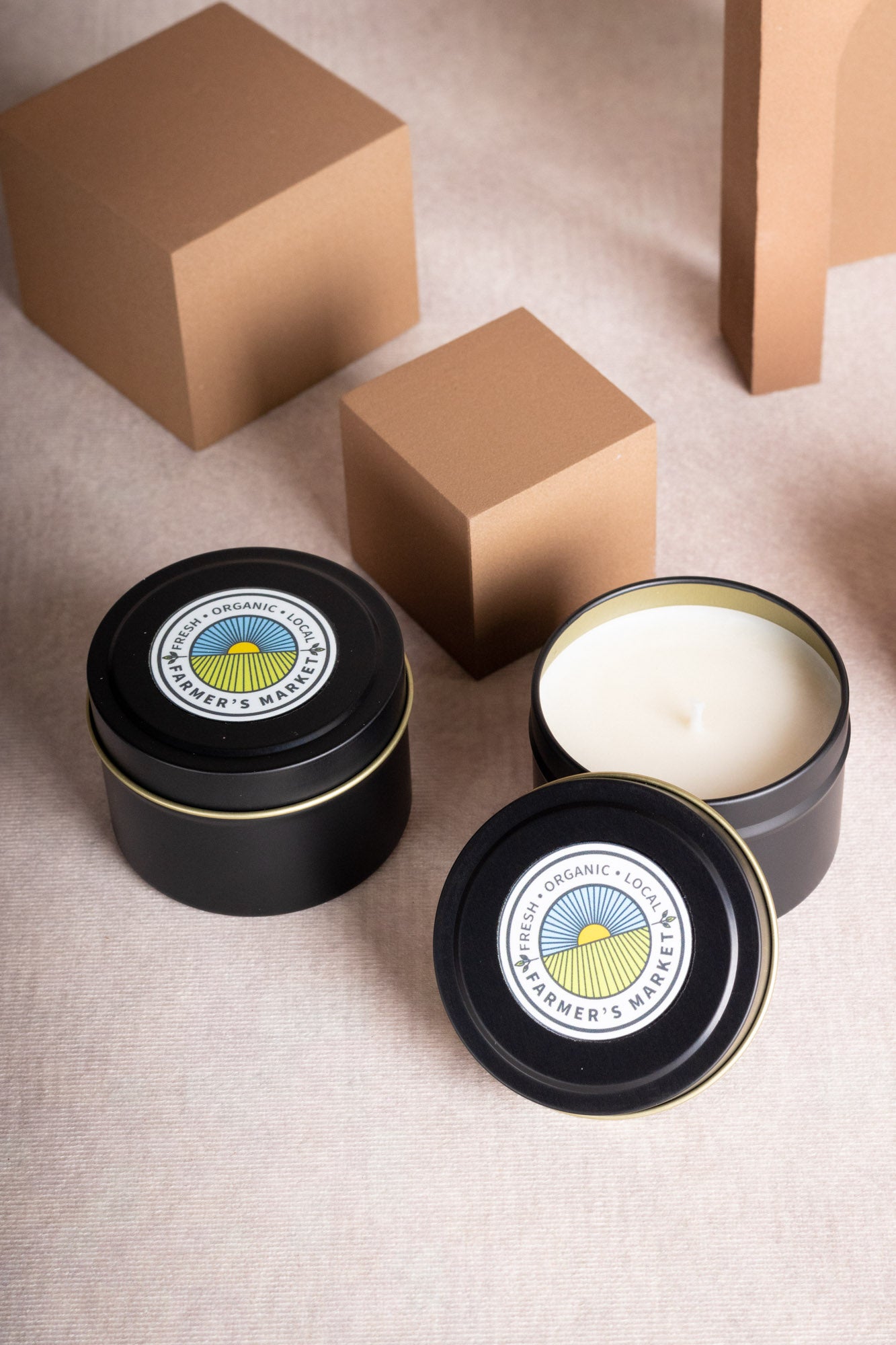 Budget-Friendly Scented Logo Candles - Ideal Bulk Promotional Items