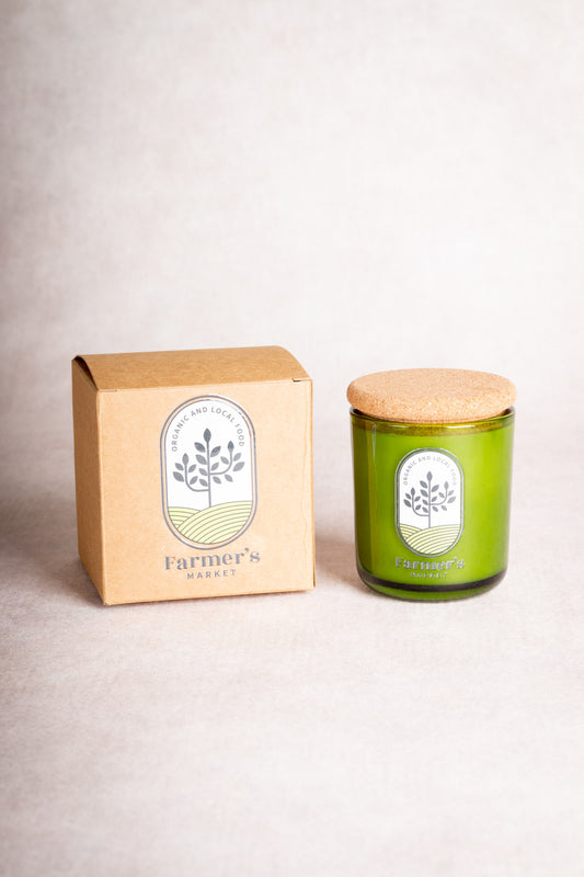 "GreenGlow Promotional Candles" - Eco-Friendly Branding on a Budget