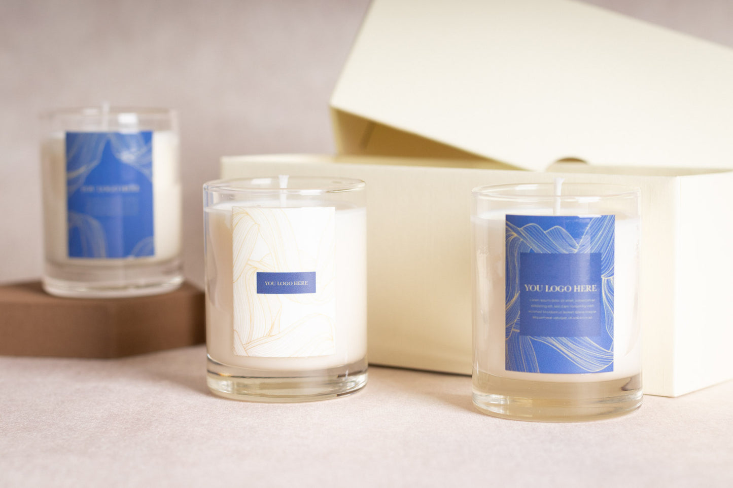 BrandBloom Votive Trio Set