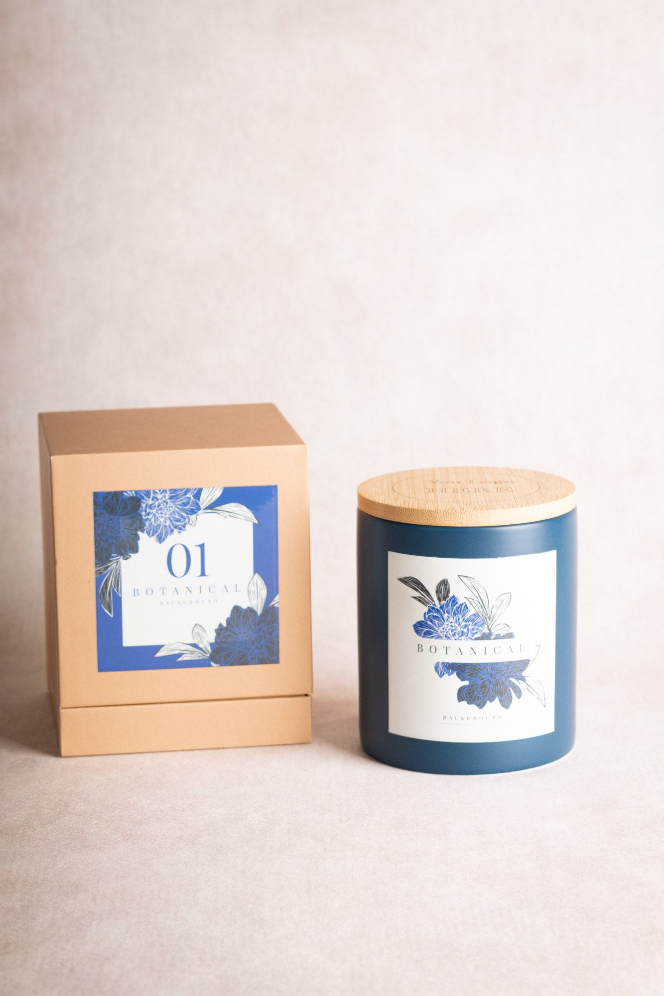 Blueprint Bliss: Realtor's Custom Housewarming Candle